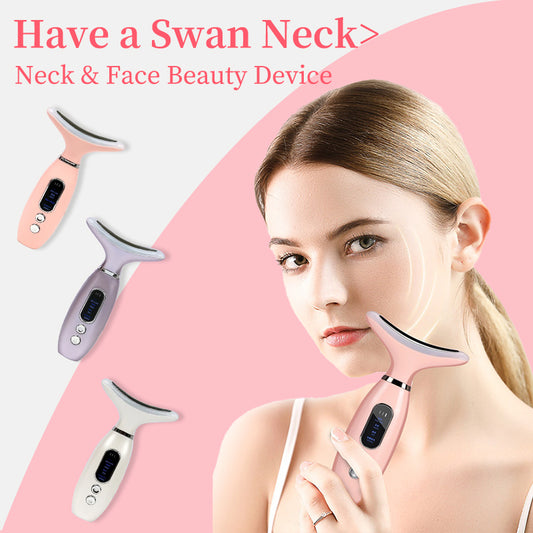 Neck Beauty Instrument Charging Color Light V Sculpt Your Jawline. Lift Your Skin. Reveal a Swan-Like Neck.