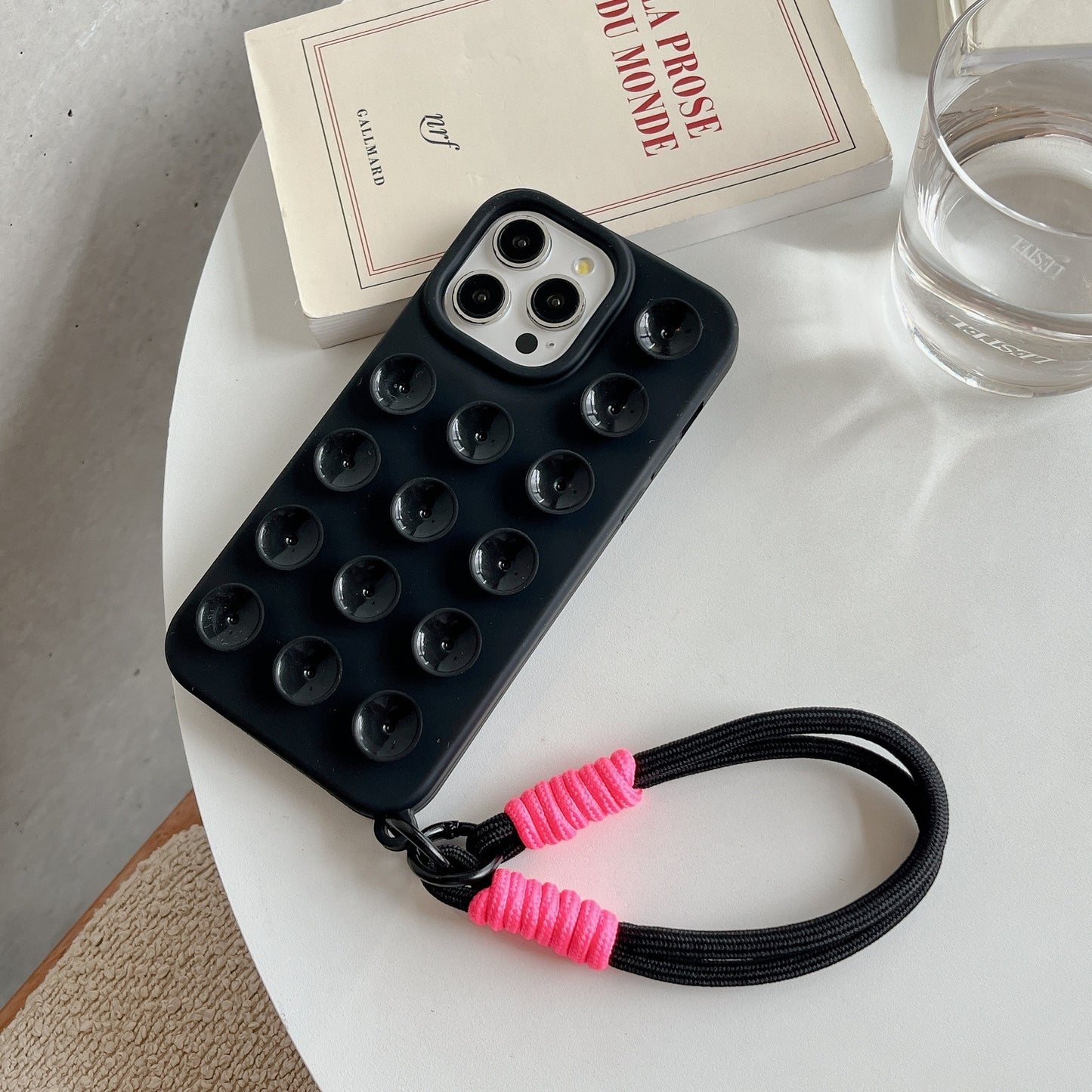 Phone Case Simple Suction Cup Lanyard Protective Cover